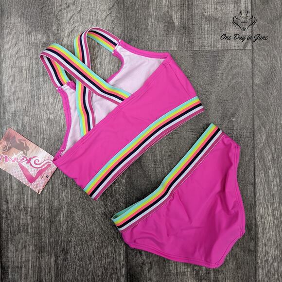 Kanu Surf Tanya UPF 50+ Beach Sport Bikini Swimsuit Size 5 - Picture 3 of 3